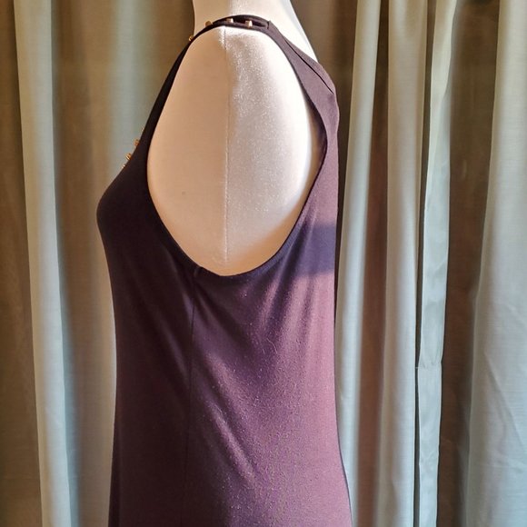 Lauter Brand Women's Black Maxi Dress Size Small - Picture 4 of 8